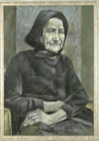 Horváth Lajos (1941–2019) – Csendes tekintet / Quiet Gaze (2014)
