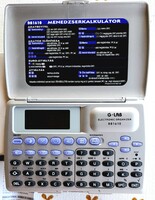 ÚJ!Managerkalkulátor / szervező G-LAB DB1610