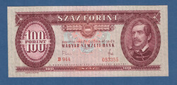 100 Forint 1968. P-171d UNC Kis méretű László aláírással Ritka