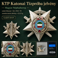 KTP Katonai Tízpróba ezüst jelvény – Magyar Néphadsereg, Kádár-kor, 1960–70