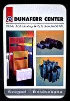 Dunaferr Center Szeged és Békéscsaba kártyanaptár 1997