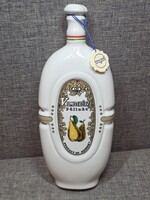 Hollóházi Vilmoskörte pálinkás butella