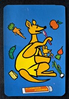 Kenguru Gyermek fogászat kártyanaptár 1997