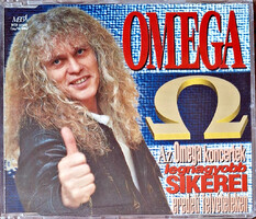 Omega koncertek legnagyobb sikerei eredeti felvételeken zenei CD lemez Forgószél 1994