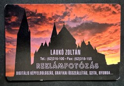Laukó Zoltán RekIám Fotózás Szeged kártyanaptár 1997