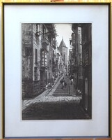 (N) Olvashatatlan jelzés (20.sz.k.) : Meredek utca