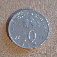Malajzia 10 Sen, 2011