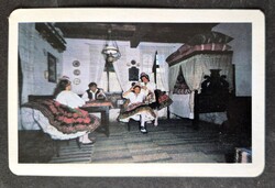 Népviselet Képesbolt Szeged kártyanaptár 1987