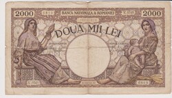 Románia 2.000 lei 1941  VG