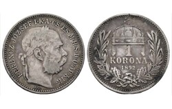 1892 KB 1 Korona Ferenc József