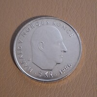 Norvégia 5 korona, 1996 - Nansen Északi-sarkvidéki expedíciója- Emlékérme