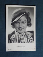 Képeslap,film,mozi,művészet,fotó,reklám kártya,Magda Schneider Német színésznő,1930-