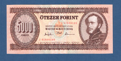 5000 Forint 1993 J. P-177 UNC