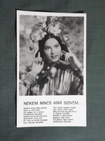 Képeslap,film,mozi,művészet,Tempo dalosképek,Szeleczky Zita színésznő,1940-