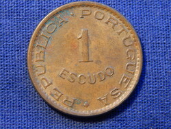 Portugál Mozambik 1 Escudo 1974