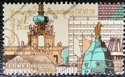 ND2443p / NDK 1979 Bélyegkiállítás blokk bélyege pecsételt
