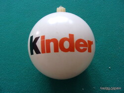 KINDER reklám karácsonyfa dísz