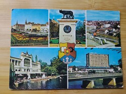 Románia, Erdély, Kolozsvár, mozaiklap, postatiszta