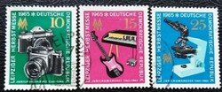 ND1130-2p / NDK 1965 Lipcsei Őszi Vásár bélyegsor pecsételt