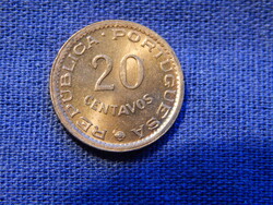 Portugál Mozambik 20 Centavos 1974