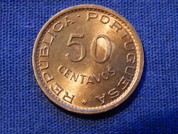 Portugál Mozambik 50 Centavos 1974