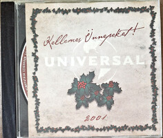 Kellemes Ünnepeket UNIVERSAL zenei CD lemez 2001