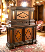 Antique 200+ Year Old Italian Renaissance Inlaid Cabinet / Sideboard