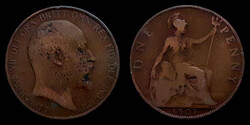 E 2513 Egyesült Királyság (Anglia) 1 Penny - VII. Edward 1907