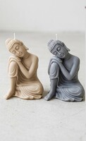 Spirituális ülő Buddha gyertya