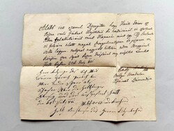 Ritka reformkori kétnyelvű (magyar-német) munkaviszony-igazolás  Pestről (1841)