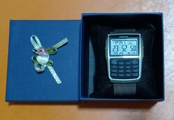 Eladó, 1 db Computeres ("Casio kopiás"), Számológépes Nagykijelzős Férfi Karóra  !