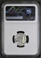 Ancient Greek silver didrachm — Calabria, Taras (Tarentum), c. 302-280 BC — Certified by NGC