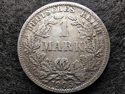 Németország II. Vilmos (1888-1918) .900 Ezüst 1 Márka 1905 A