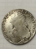 XVI.Lajos 1785 ezüst 1 ECU, 29,4 g