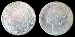 E 3098 Egyesült Királyság (Anglia) ezüst 1 shilling 1874 Victoria