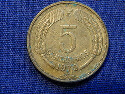 Chile 5 Centesimos 1970