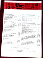 "Szliven" Étterem Pécs 1979 08. 19-20.étlapja
