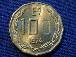 Chile 100 Escudos 1974