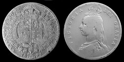 E 3611 Egyesült Királyság (Anglia) ezüst ½ crown 1892 Victoria