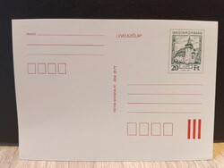 1997 Boldva díjjegyes levelezőlap postatiszta