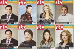 RTV rádió- és televízióújság 2012. évfolyam. Majdnem teljes 50 db