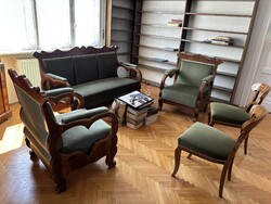 Magyar biedermeier ülőgarnitura