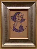 Szigethy István (1891–1966): Pola Negri portréja