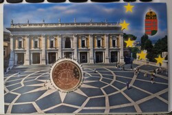 50 Forint 2007 Római Szerződés hivatalos első napi díszkiadás (bliszter) Sorszám: 7887