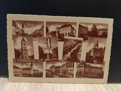 Balassagyarmati részletek régi képeslap - Barna mozaik fotólap (Weinstock 4350)