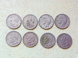 Lengyelország 8 db Különböző Érme 10 Zlotyi Zloty 1975-1984