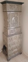 Artist's RENAISSANCE-style tiled stove