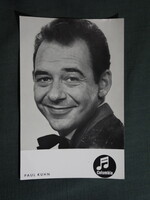 Képeslap,Németország,film,mozi,művészet,reklám kártya,Paul Kuhn,zongorista,zeneszerző,énekes,1960-
