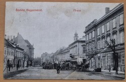 Győr-Moson-Sopron vármegye, Magyaróvár / Mosonmagyaróvár, Fő - utca, ca. 1910