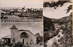 Képeslap, Balaton, Csopak, részletek  (K10)